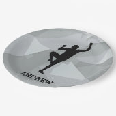 ロッククライマーデザイン ペーパープレート (アングル)