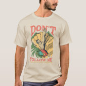 ロッククライマー引用文 Tシャツ (正面)