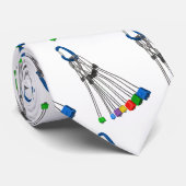 ロッククライマー自然保護ワイヤとカニ ネクタイ (ロール)