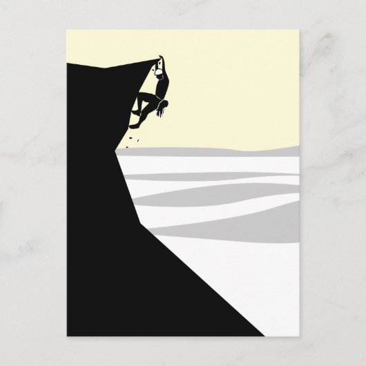 ロッククライマー1 ポストカード (正面)