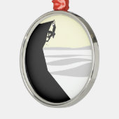 ロッククライマー1 メタルオーナメント (左)