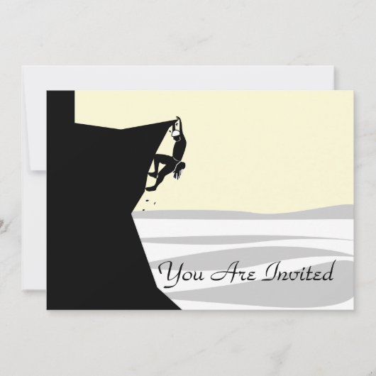 ロッククライマー1 招待状 (正面)