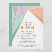 ロッククライミングの招待状（クライマーは含まれません） 招待状 (正面/裏面)