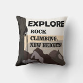 ロッククライミングを極めろ クッション (裏面)