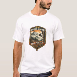 ロッククライミングアドベンチャークラブ グラフィックTシャツ Tシャツ