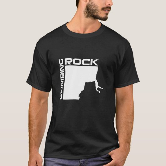 ロッククライミング クライミング Tシャツ (正面)