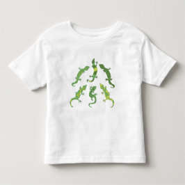 ロッククライミング・ゲコ。幼児用Tシャツ トドラーTシャツ