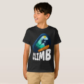ロッククライミング ボルダリング 登山  Tシャツ (正面フル)