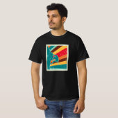 ロッククライミング レトロ ヴィンテージ Tシャツ (正面フル)