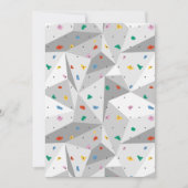 ロッククライミング 招待状 (正面)