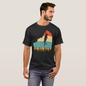 ロッククライミング 登山家 クライミング Tシャツ (正面フル)