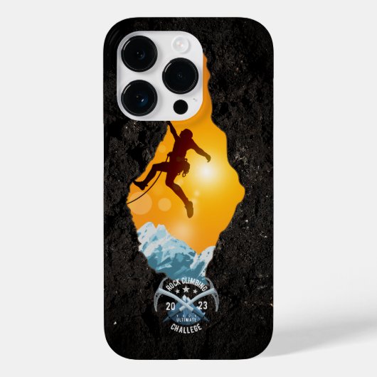 ロッククライミング | Case-Mate iPhoneケース (裏面)