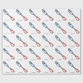 ロッククライムアブセイユベレイカラビナー ラッピングペーパー (フラット)