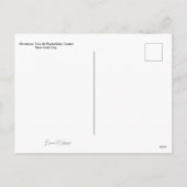 ロッククリスマスのクリスマスライト シーズンポストカード (裏面)