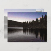 ロッククリークレイクアットダスク ポストカード (正面/裏面)