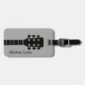 ロッククールギター音楽旅行 ラゲッジタグ (正面横)