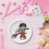 ロッククールスターギタリストおもしろいミュージシャン ペーパープレート (パーティー)