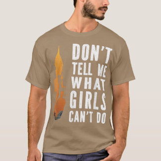 ロックグランジ登山女子クライマークライムモチベーション Tシャツ