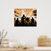 ロックグループポスター ポスター (キッチン)