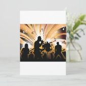 ロックグループ招待状 招待状 (スタンド正面)