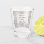 ロックコレクション自然ロックーンカラフルストーンズ ショットグラス (裏面)