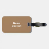 ロックコレクション自然ロックーンカラフルストーンズ ラゲッジタグ (裏面横)