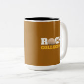 ロックコレクター地質学者ホビーロックコレクション ツートーンマグカップ (正面右)