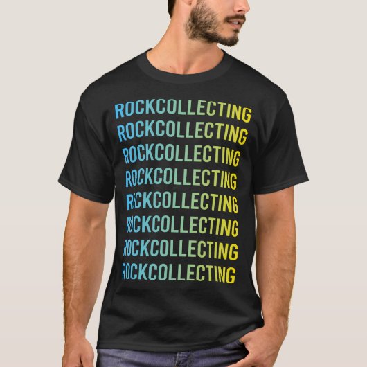 ロックコレクティングロックスロックハウンドロックンリング Tシャツ (正面)