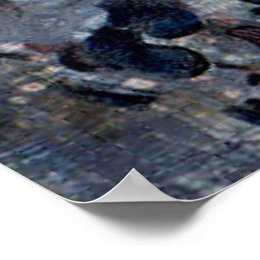 ロックコンサート ポスター (角)