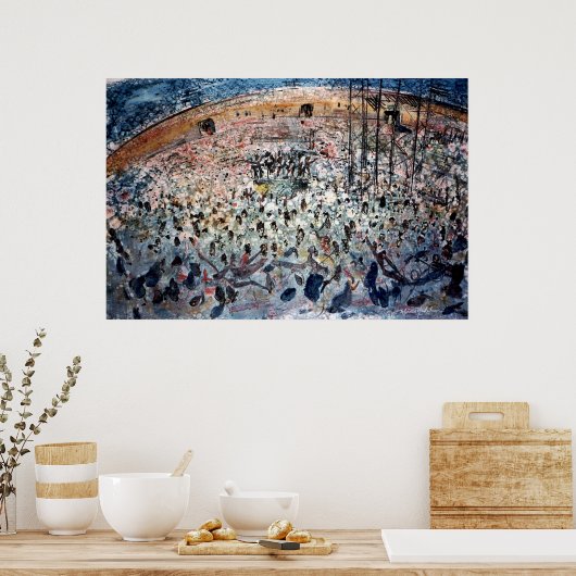 ロックコンサート ポスター (キッチン)