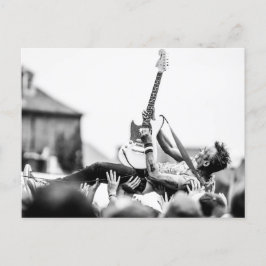 ロックコンサート ポストカード