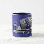 ロックコン無地のクリートミキサー マグカップ (中央)