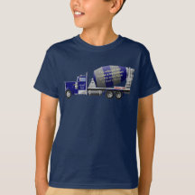 ロックコン無地のクリートミキサーTシャツ