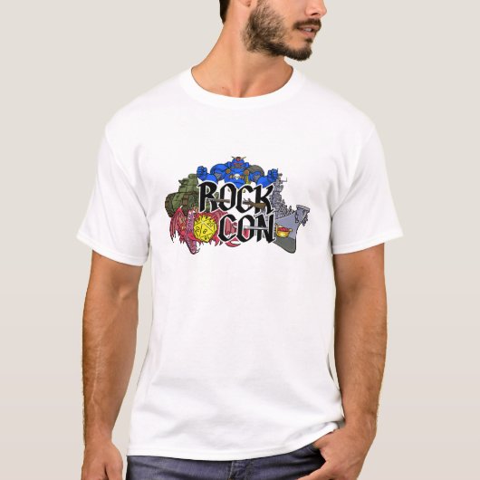 ロックコン・ゲーム・コンベンションTシャツ 2026 Tシャツ (正面)