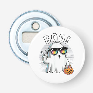 ロックゴースト レトロ ハロウィン パンプキン おもしろい ブー 栓抜き