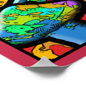 ロックサイケデリックポスター ポスター (角)