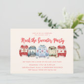 ロックザセーターホリデーパーティー招待状 招待状 (スタンド正面)