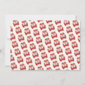 ロックザセーターホリデーパーティー招待状 招待状 (裏面)