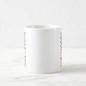 ロックザテストデー5年生先生5年生Te コーヒーマグカップ (中央)
