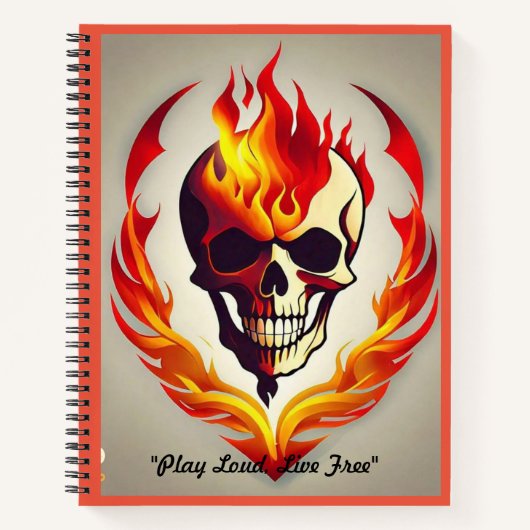 「ロックザワールド」 ノートブック (正面)