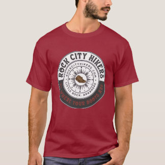 ロックシティハイカーズ レッド Tシャツ