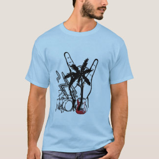 ロックシャツのビーチン Tシャツ