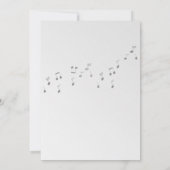 ロックジュークボックス誕生日 招待状 (裏面)