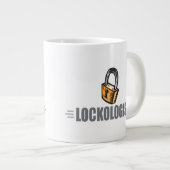 ロックスおもしろいミス ジャンボコーヒーマグカップ (正面右)