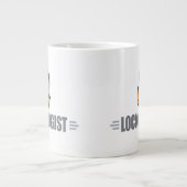 ロックスおもしろいミス ジャンボコーヒーマグカップ (正面)