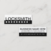 ロックスはっきりしたミスの顧客ロイヤリティ ロイヤリティカード (正面/裏面)