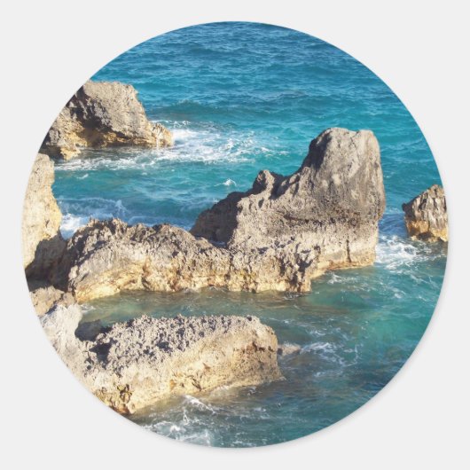 ロックスアットホースシューズビーチ ラウンドシール (正面)