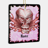 ロックスカルバイクもしくは自転車に乗る人 セラミックオーナメント (右)