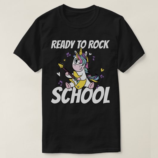 ロックスクールの準備1 Tシャツ (デザイン正面)