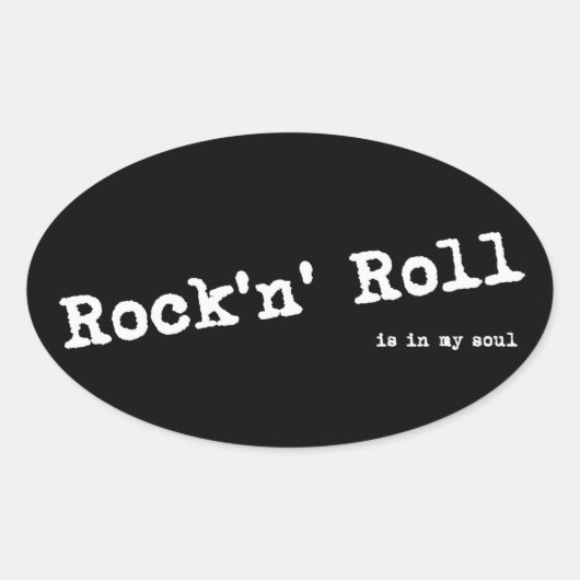 ロックスタイル 楕円形シール (正面)